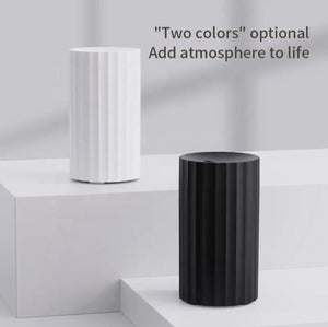 Colorful Flame Aroma Diffuser – Car & Home Humidifier | USB Rechargeable | 100ml with 50ml Essential Oil Free image 0
