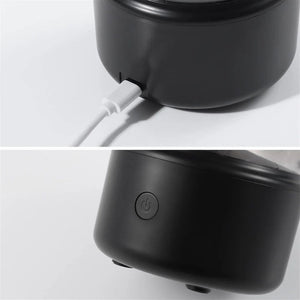 Flame Aroma Diffuser with Candlelight Glow & Timer | 50ml Essential Oil Free image 5