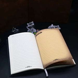 Vintage Style Dragon Print Hardcover Journal Notebook (80 GSM, 100 Sheets) image 2