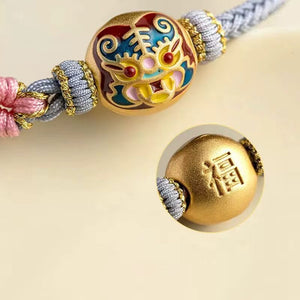 Tiger Knot Weave Cord Bracelet Multicolor Charm Bracelet for Women image 1