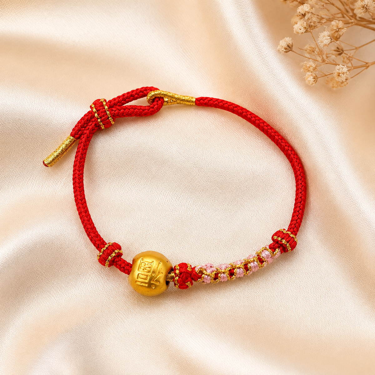 Bohemian Braided Cord Charm Bracelet for Women