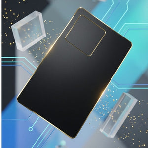 Premium Metal NFC Enabled Blank Business Card β Laser Engraving Ready (NFC & Non-NFC Variants) - NFC image