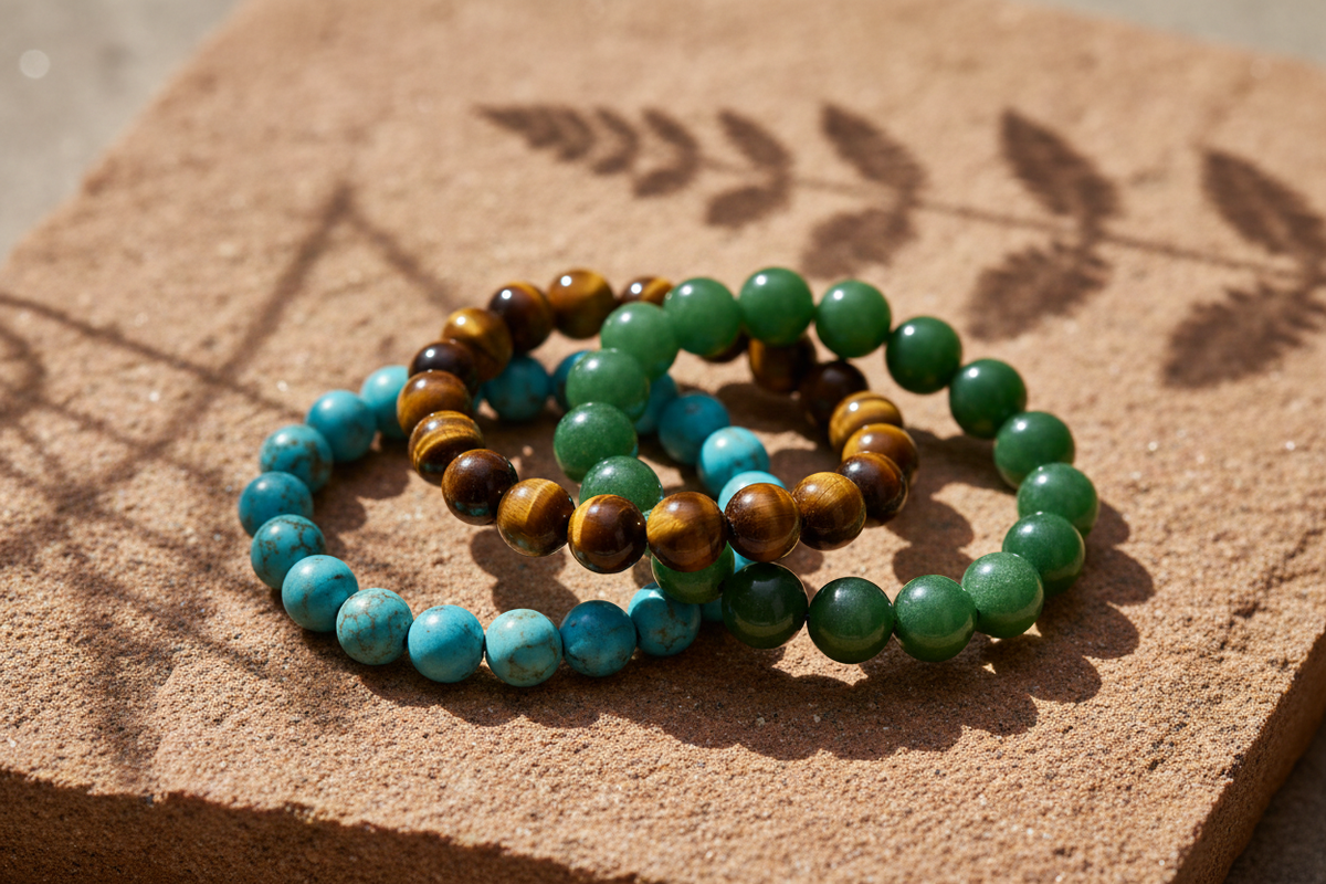 Natural Stone Bracelets: How to Choose Tiger Eye, Turquoise & Jade-Inspired Styles