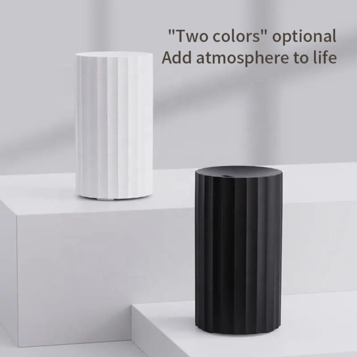 Colorful Flame Aroma Diffuser – Car &amp; Home Humidifier | USB Rechargeable | 100ml with 50ml Essential Oil Free image 0