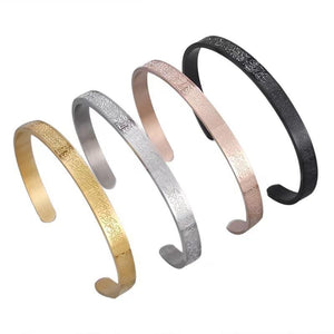 Arab Style Ayatul Kursi Stainless Steel Bracelet | Stainless Steel Islamic Cuff Bracelet image 6