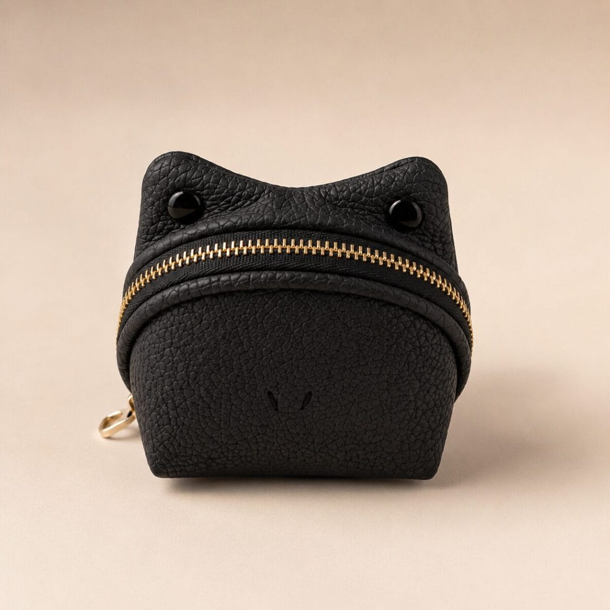 Cute Frog Coin Purse Keychain for Women &amp; Kids | Mini Zip Wallet image 7