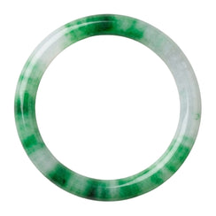 Premium Green Jade Stone Bangle Bracelet for Women – Elegant Natural Pattern Luxury Kada image 0