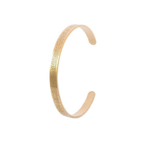 Arab Style Ayatul Kursi Stainless Steel Bracelet | Stainless Steel Islamic Cuff Bracelet image 8