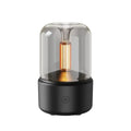 Flame Aroma Diffuser with Candlelight Glow &amp; Timer | 50ml Essential Oil Free image 0