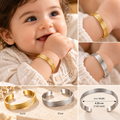 Ayatul Kursi Stainless Steel Cuff Bracelet for Babies & Kids
