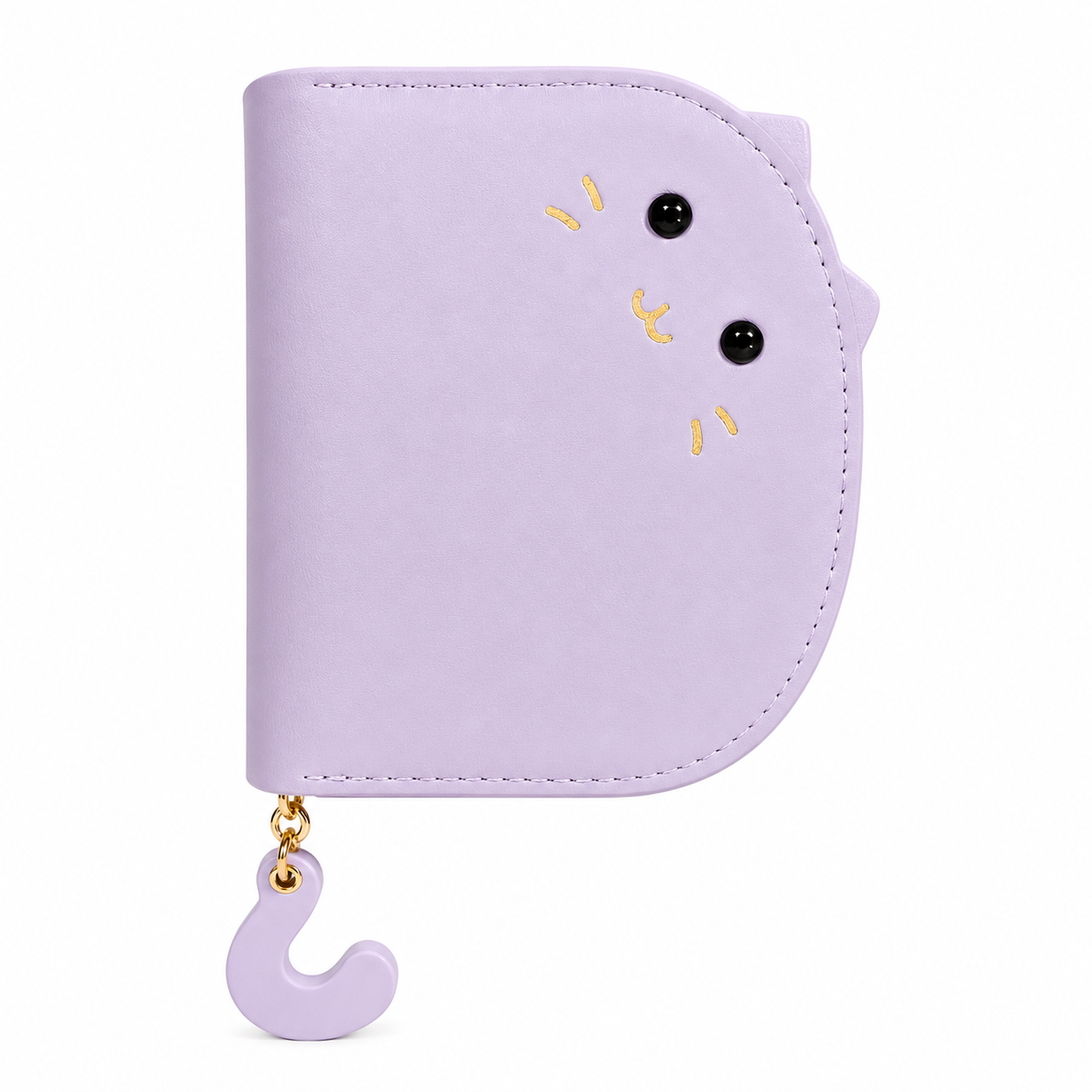 Cute Cat Zip Card Wallet with Coin Pocket – product image 8