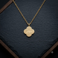 Sabr & Trust in Allah Clover Necklace 316L Stainless Steel