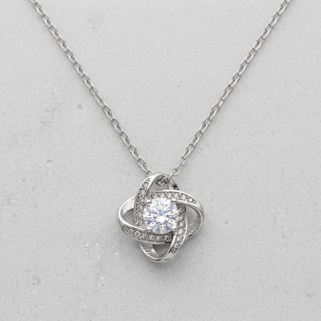 Luxury Crystal Orbit Pendant Necklace for Women with Gift Box image 0